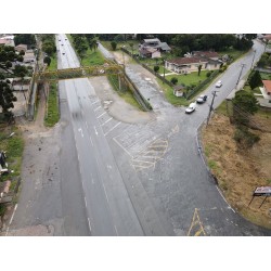 Rotatória ligará os bairros Bom Jesus e Rivabem, em Campo Largo